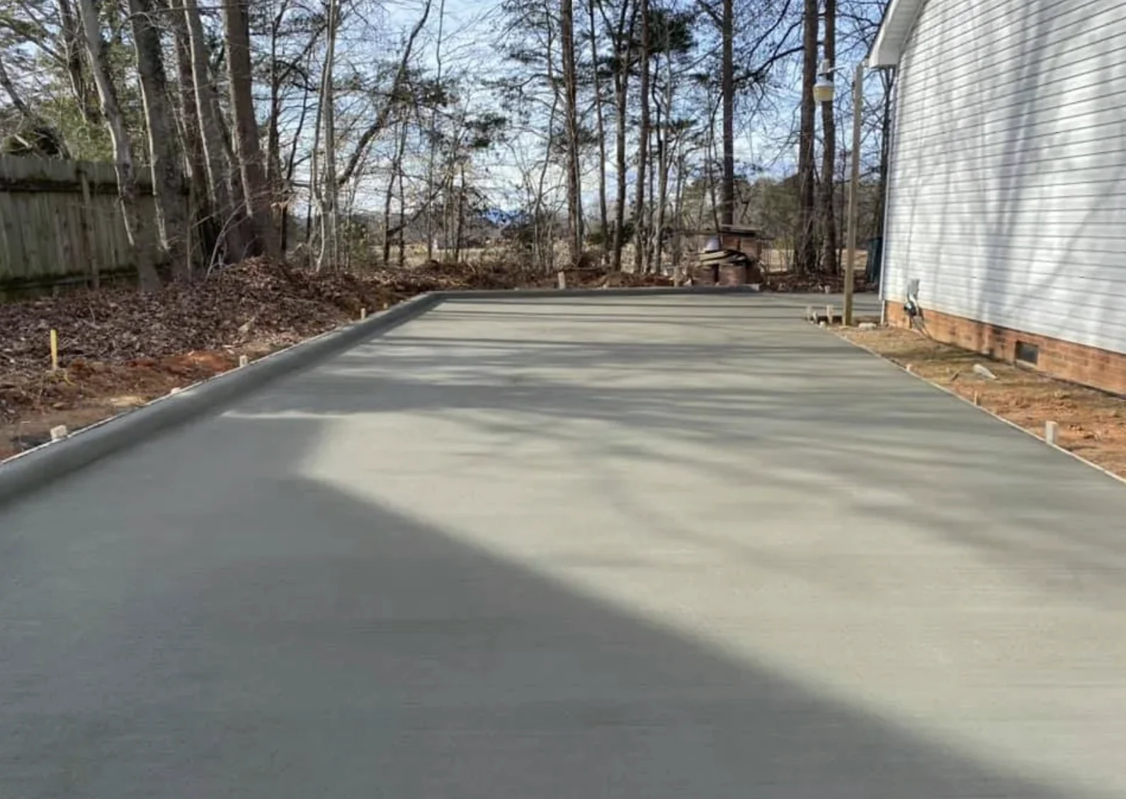 Concrete Driveways by Little Acres Grading